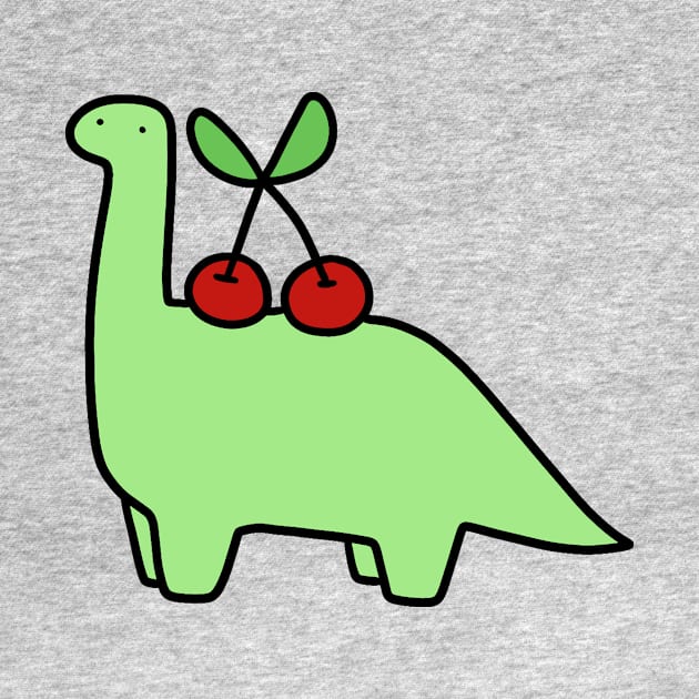 Cherry Long Neck Dino by saradaboru